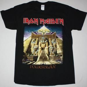 Iron Maiden Powerslave 1984 New Black T-Shirt